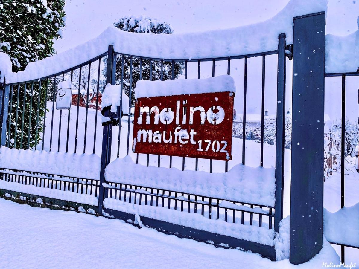 Il Fienile - Molino Maufet Mühle - Lake View Terrace Colico Exterior foto